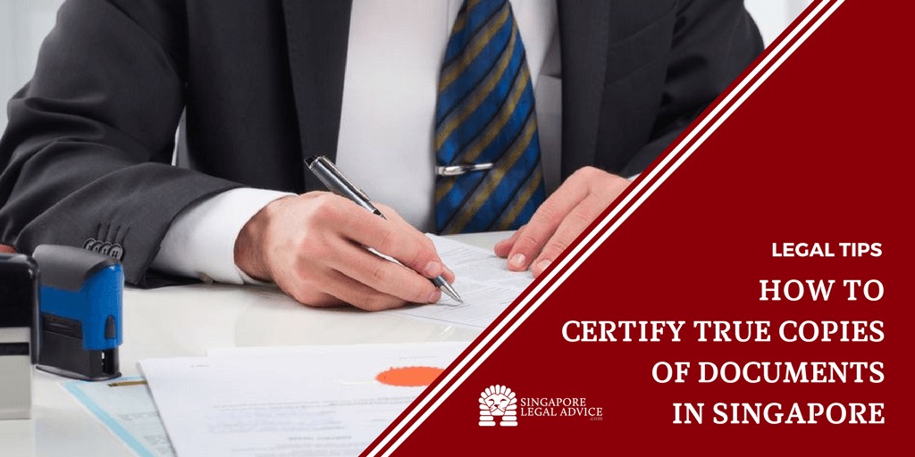Certified True Copies Documents
